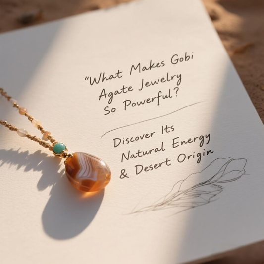 What Makes Gobi Agate Jewelry So Powerful? Discover Its Natural Energy & Desert Origin