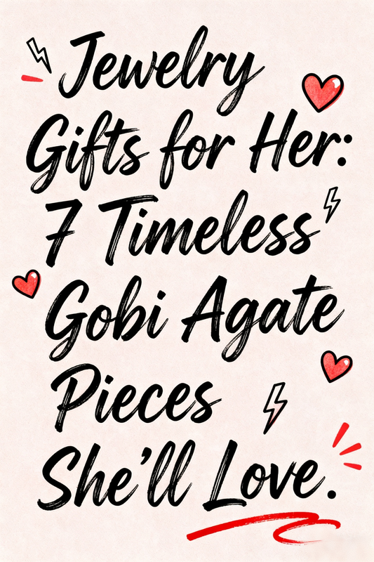 Jewelry Gifts for Her: 7 Timeless Gobi Agate Pieces She’ll Love