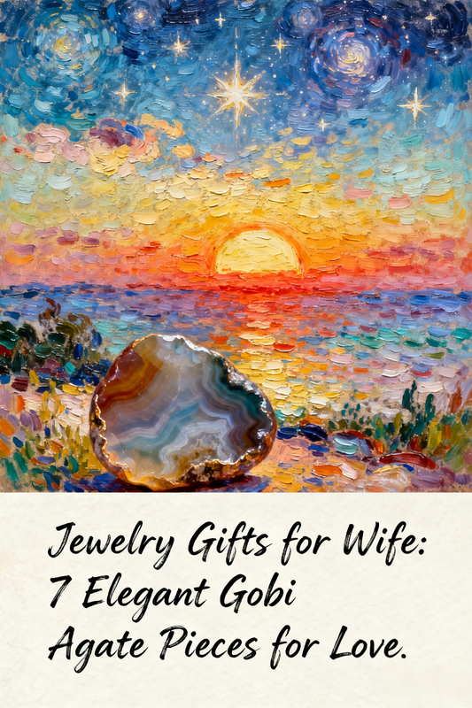 Jewelry Gifts for Wife: 7 Elegant Gobi Agate Pieces for Love