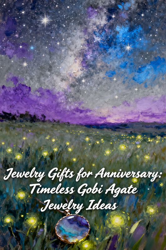 Jewelry Gifts for Anniversary: Timeless Gobi Agate Jewelry Ideas
