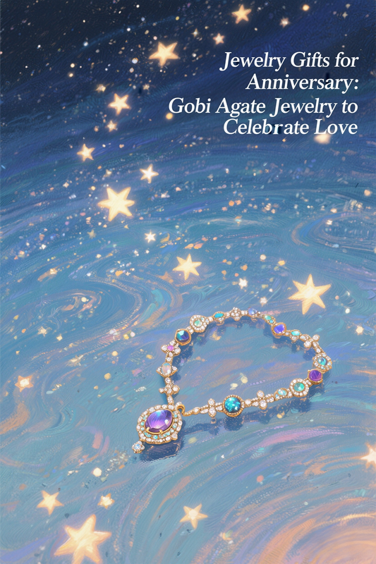 Jewelry Gifts for Anniversary: Gobi Agate Jewelry to Celebrate Love