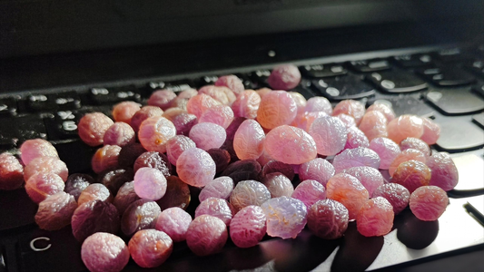 Three types of Gobi raisin agates that I particularly like