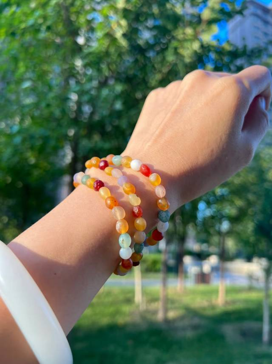 Let's talk about what is Gobi colored beads agate?