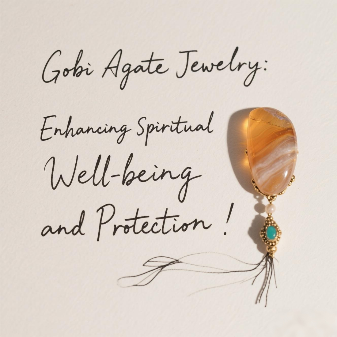 Gobi Agate Jewelry: Enhancing Spiritual Well-being and Protection