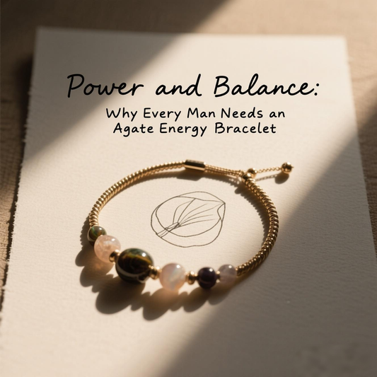 Power and Balance: Why Every Man Needs an Agate Energy Bracelet
