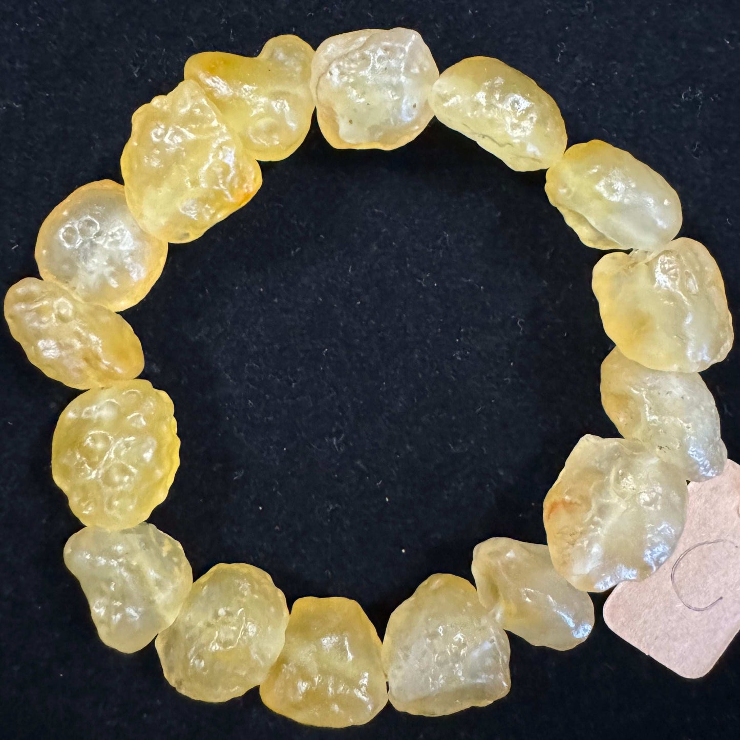 Gobi Yellow Rock Sugar Agate Bracelet – Natural Warmth & Energy for Women