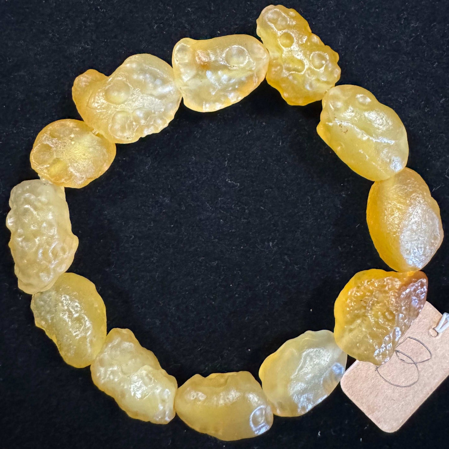 Gobi Yellow Rock Sugar Agate Bracelet – Natural Warmth & Energy for Women