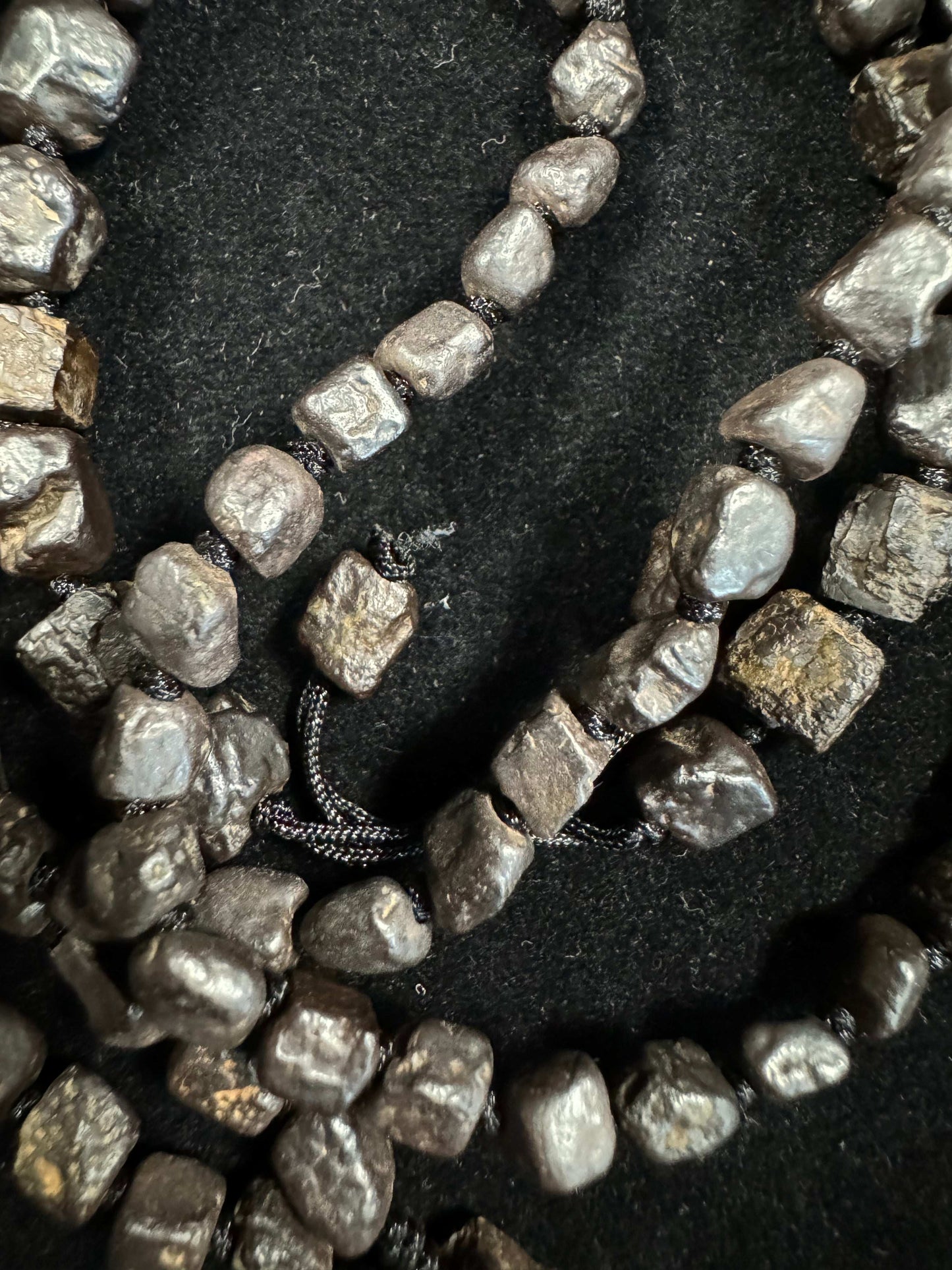Natural Black Agate (Black Diamond) Cube Bracelet & Necklace Set – Gobi Raw Stone Jewelry