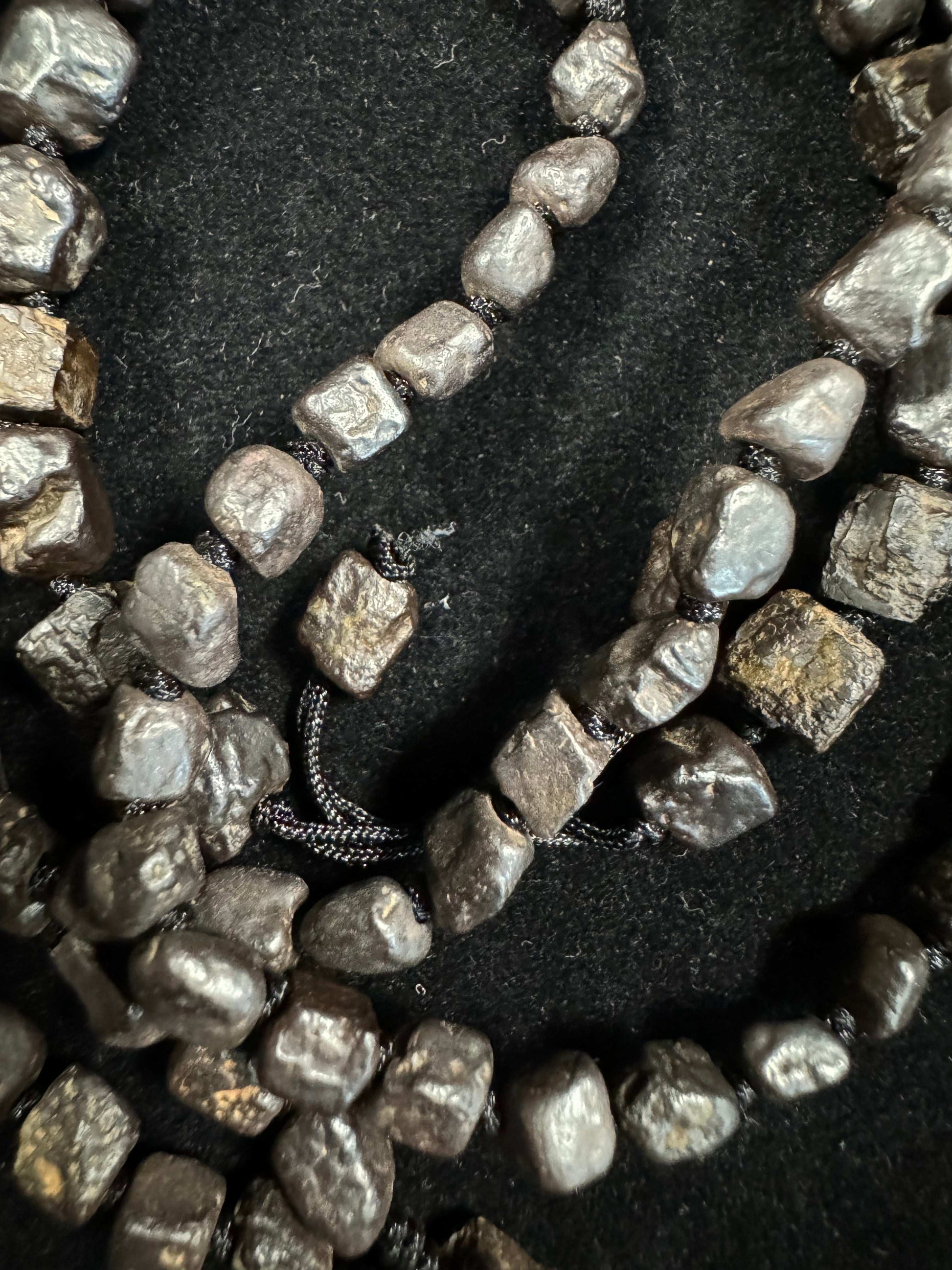 Natural Black Agate (Black Diamond) Cube Bracelet & Necklace Set – Gobi Raw Stone Jewelry