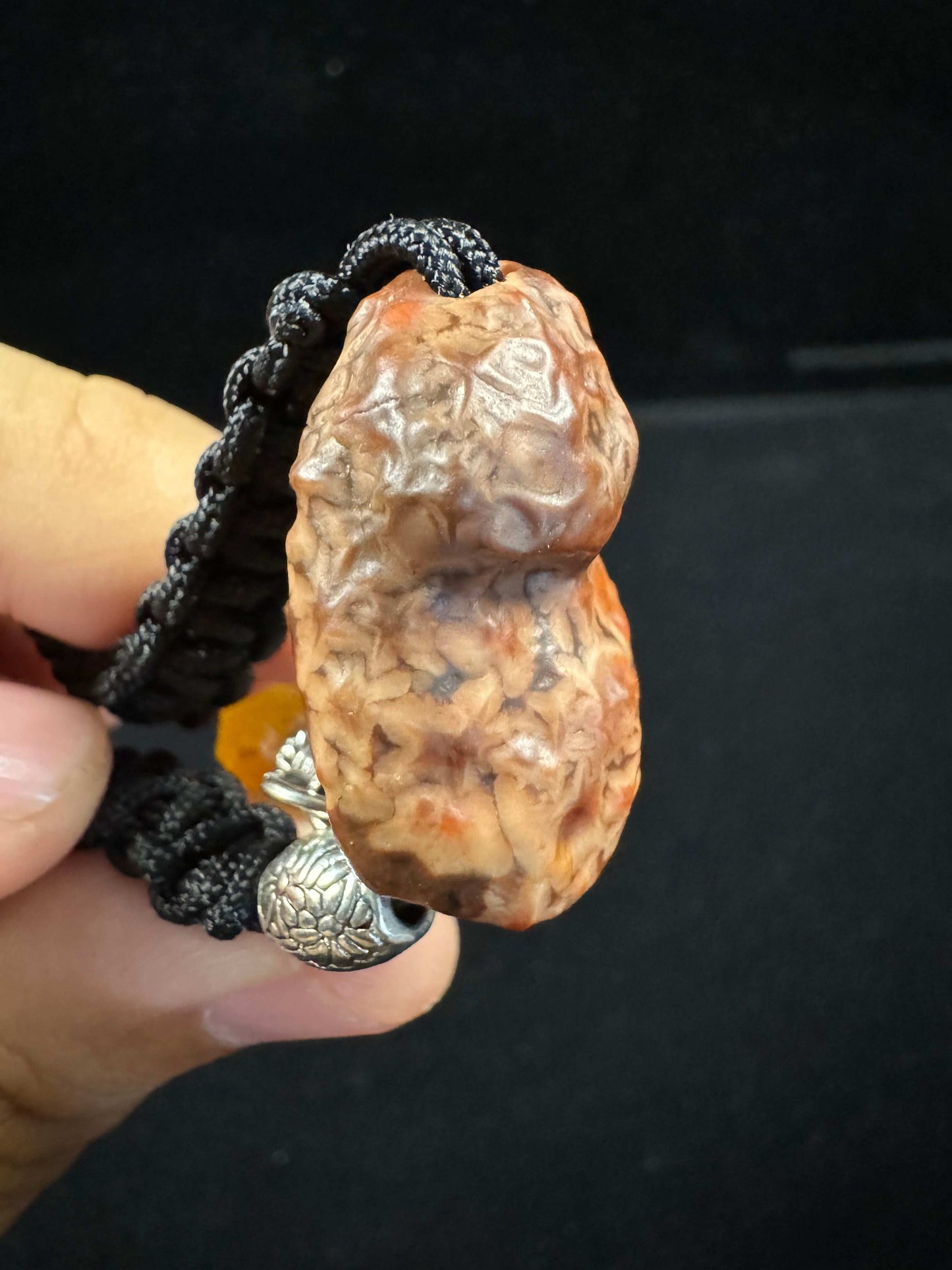Natural Woven Agate Bracelet – Hand-Braided Healing Stone Jewelry