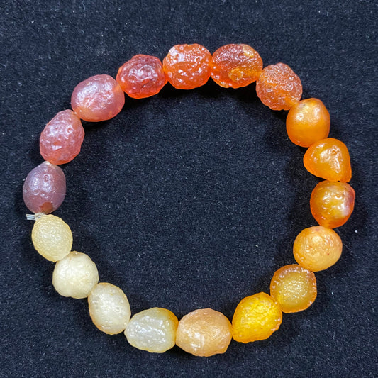 Natural Gobi Gradient Candy Agate Bracelet – Sweet Colors, Strong Energy
