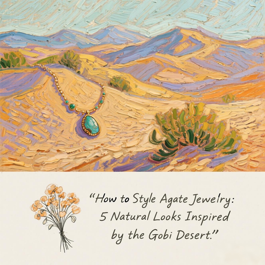 How to Style Agate Jewelry: 5 Natural Looks Inspired by the Gobi Desert