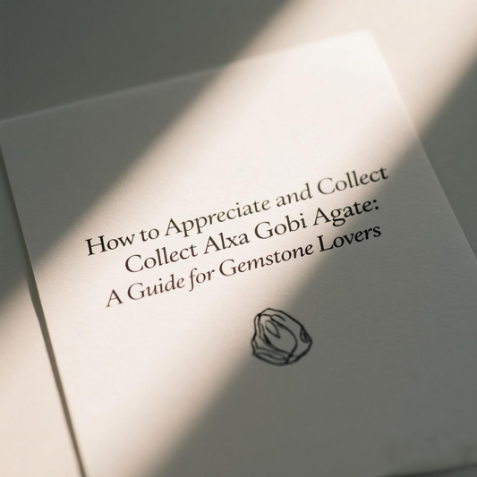 How to Appreciate and Collect Alxa Gobi Agate: A Guide for Gemstone Lovers
