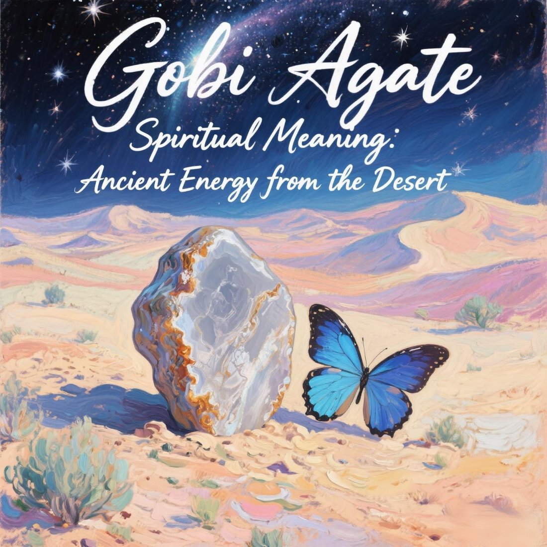 Gobi Agate Spiritual Meaning: Ancient Energy from the Desert