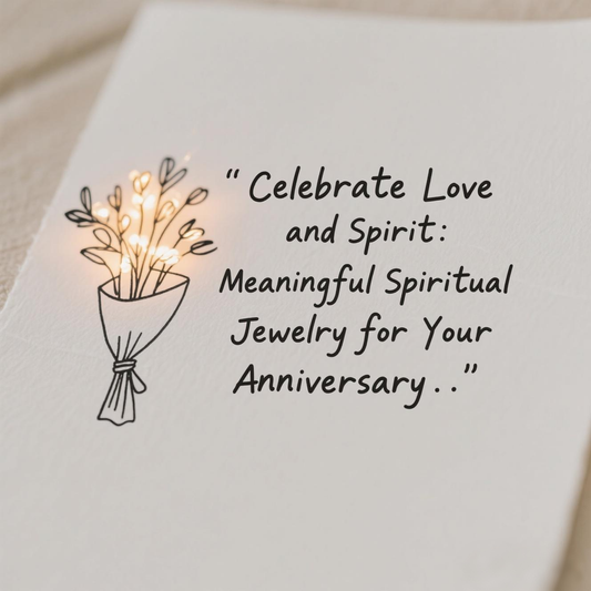 Celebrate Love and Spirit: Meaningful Spiritual Jewelry for Your Anniversary
