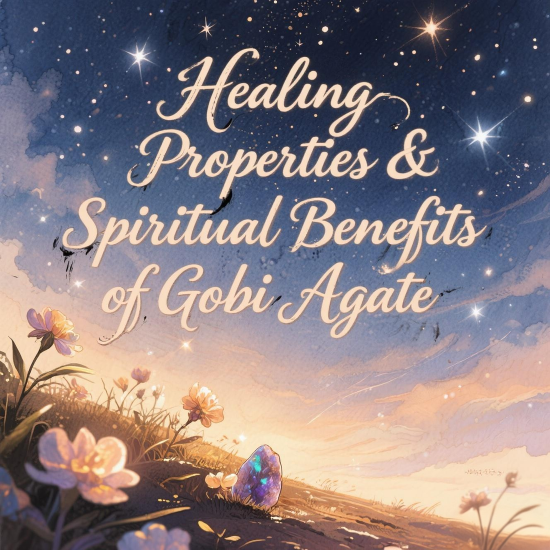Healing Properties & Spiritual Benefits of Gobi Agate