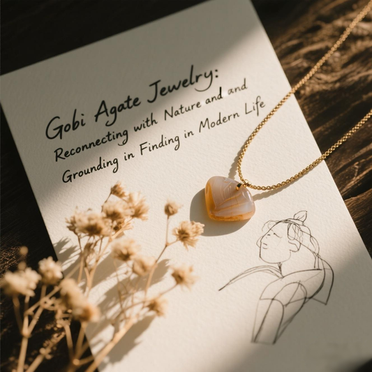 Gobi Agate Jewelry: Reconnecting with Nature and Finding Grounding in Modern Life